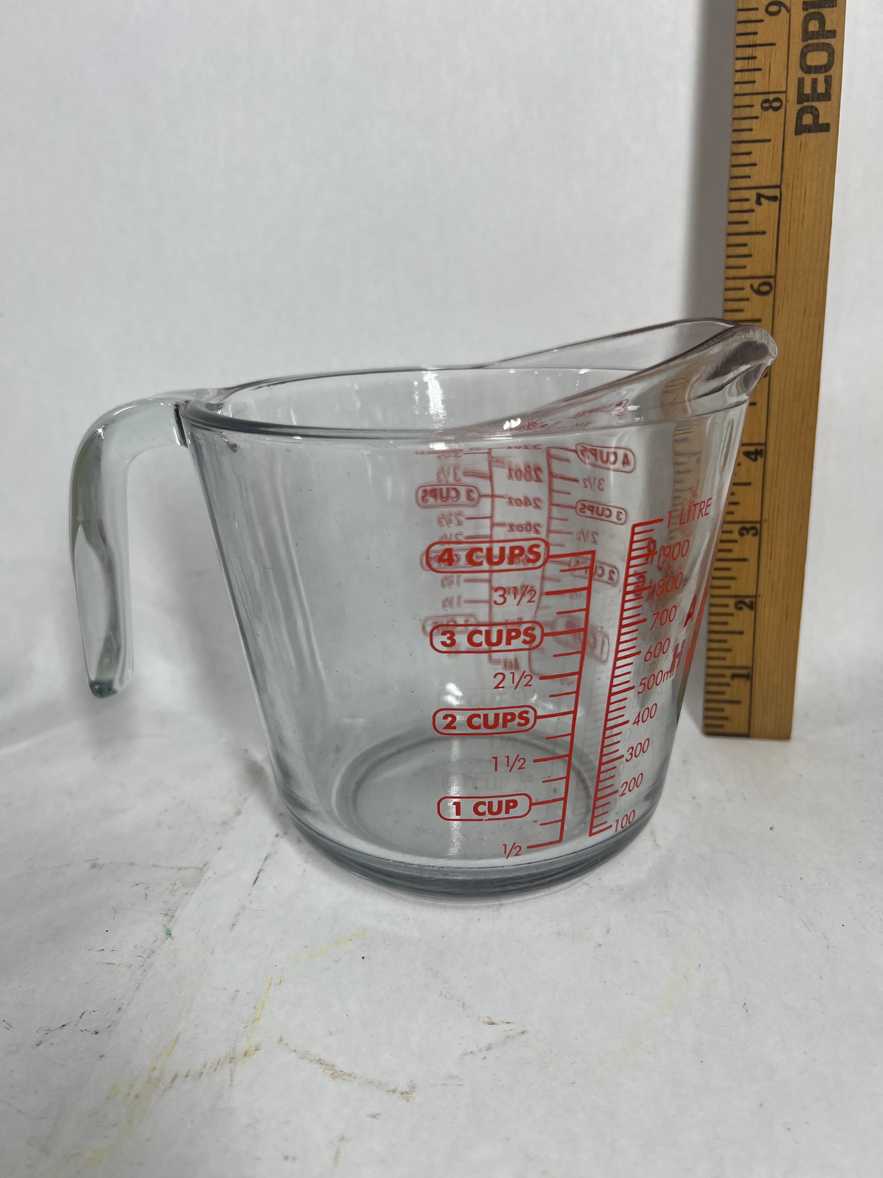ANCHOR HOCKING GLASS MEASURING CUPS