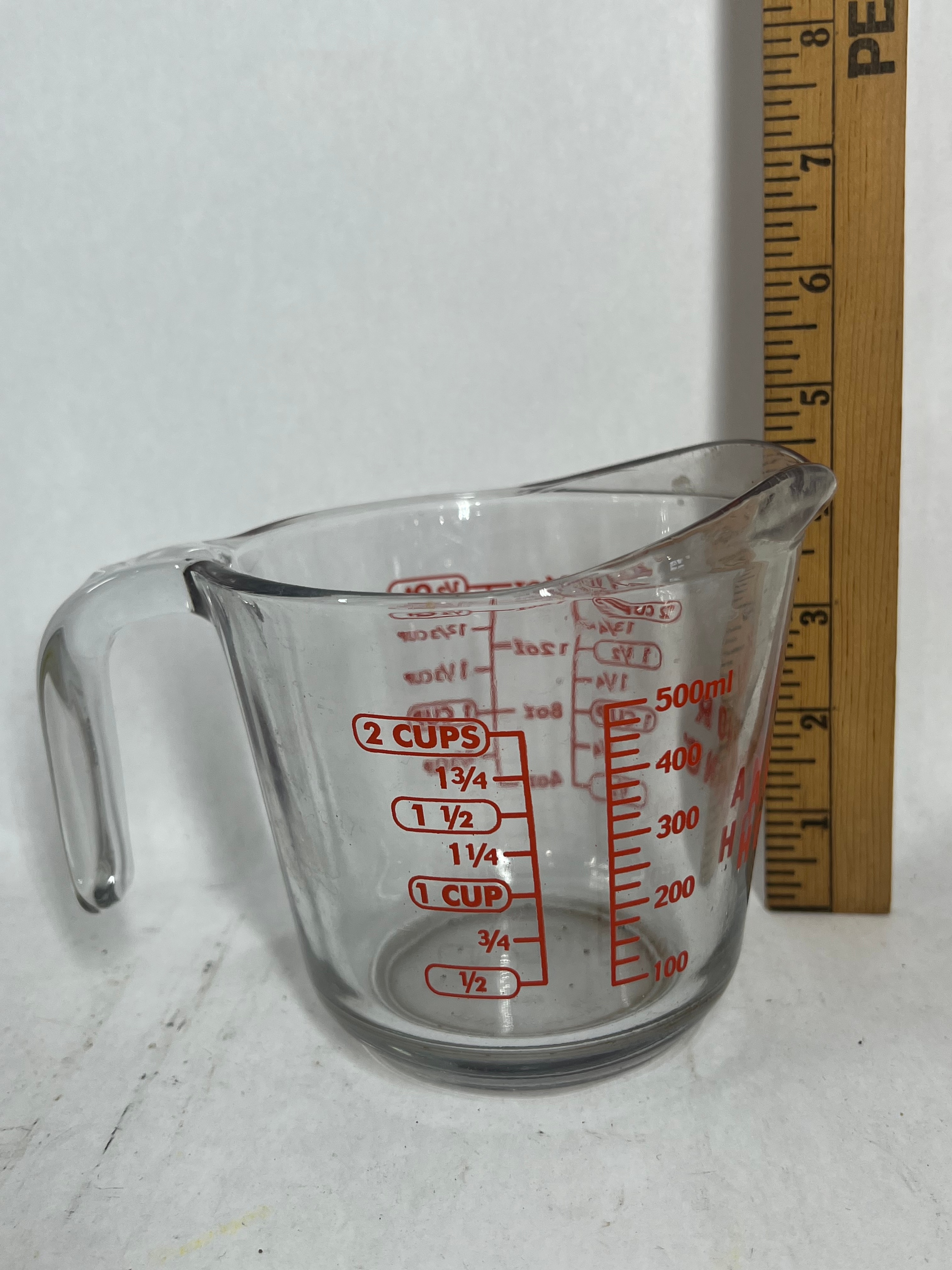 ANCHOR HOCKING GLASS MEASURING CUPS