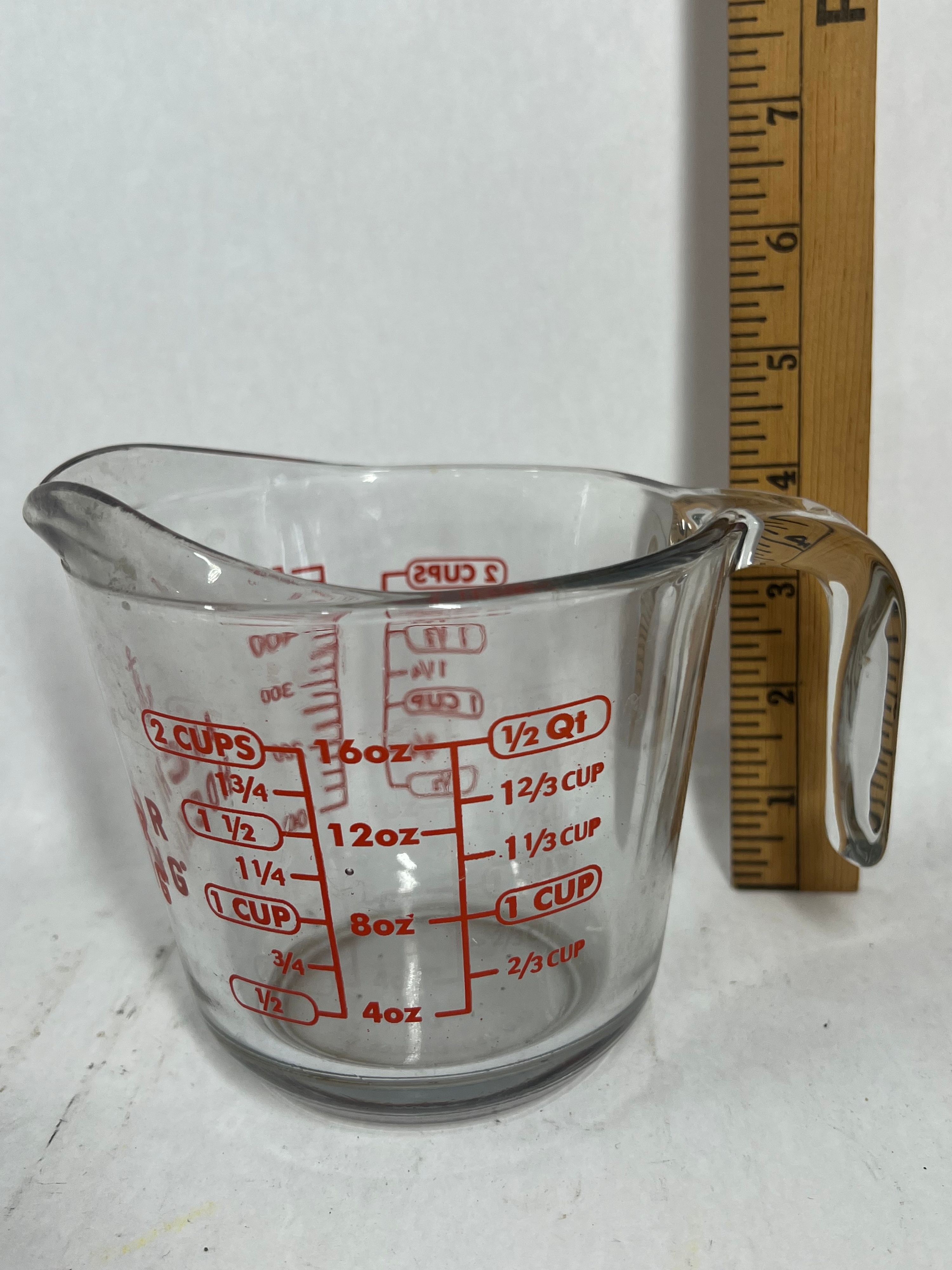 ANCHOR HOCKING GLASS MEASURING CUPS