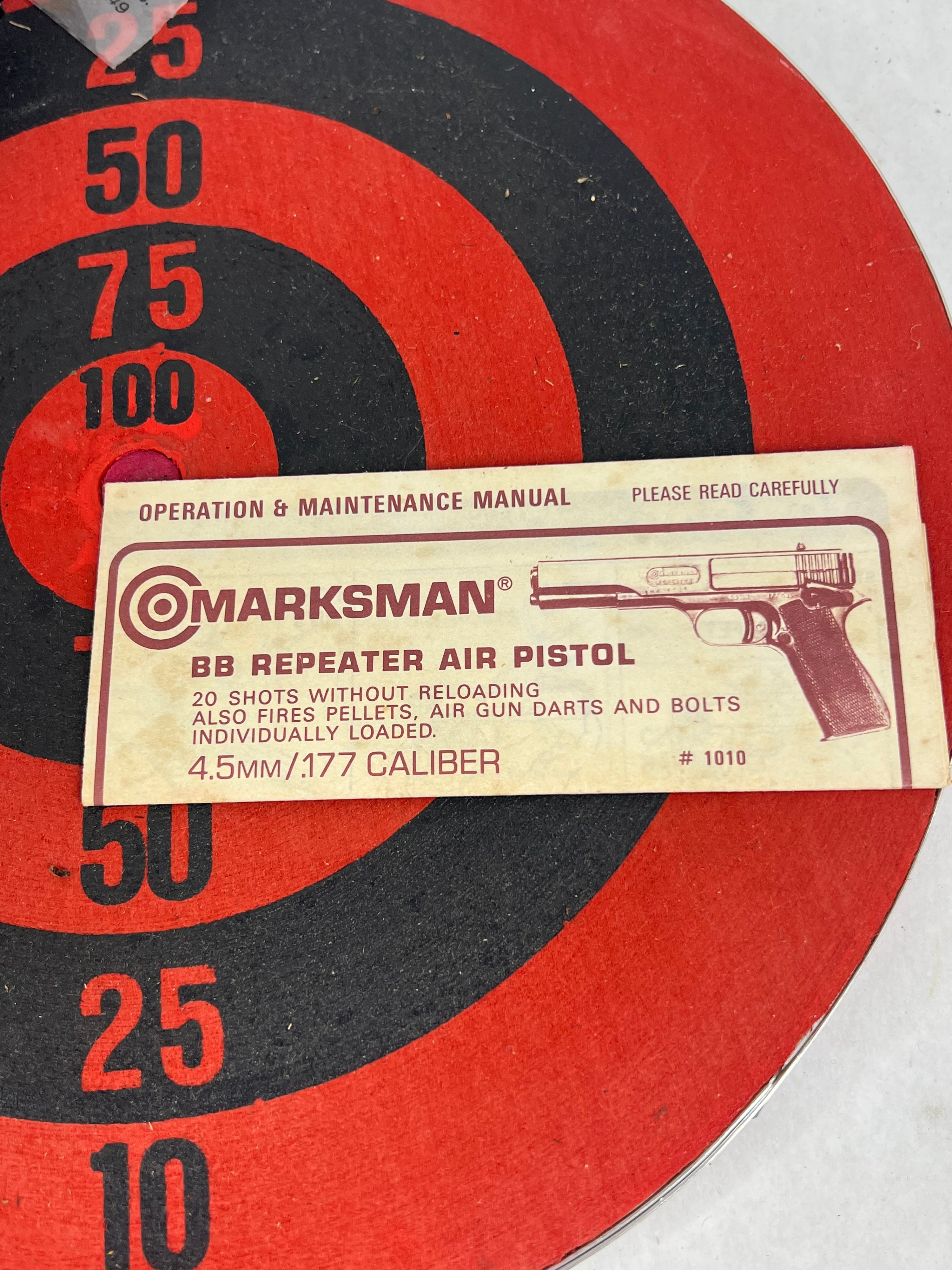 MARKSMAN 1010 AIR PISTOL KIT