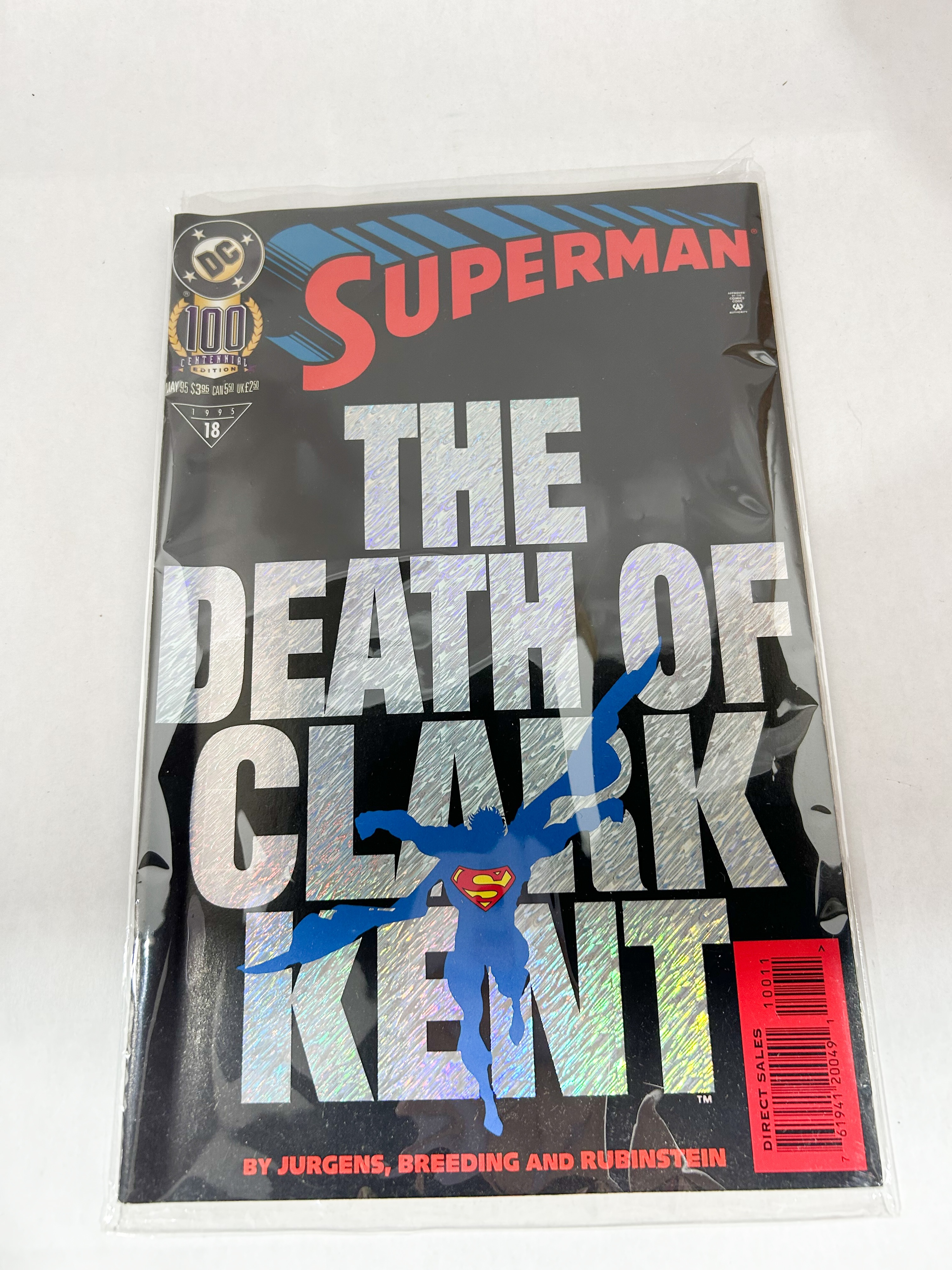 DC COMICS SUPERMAN 100 1995