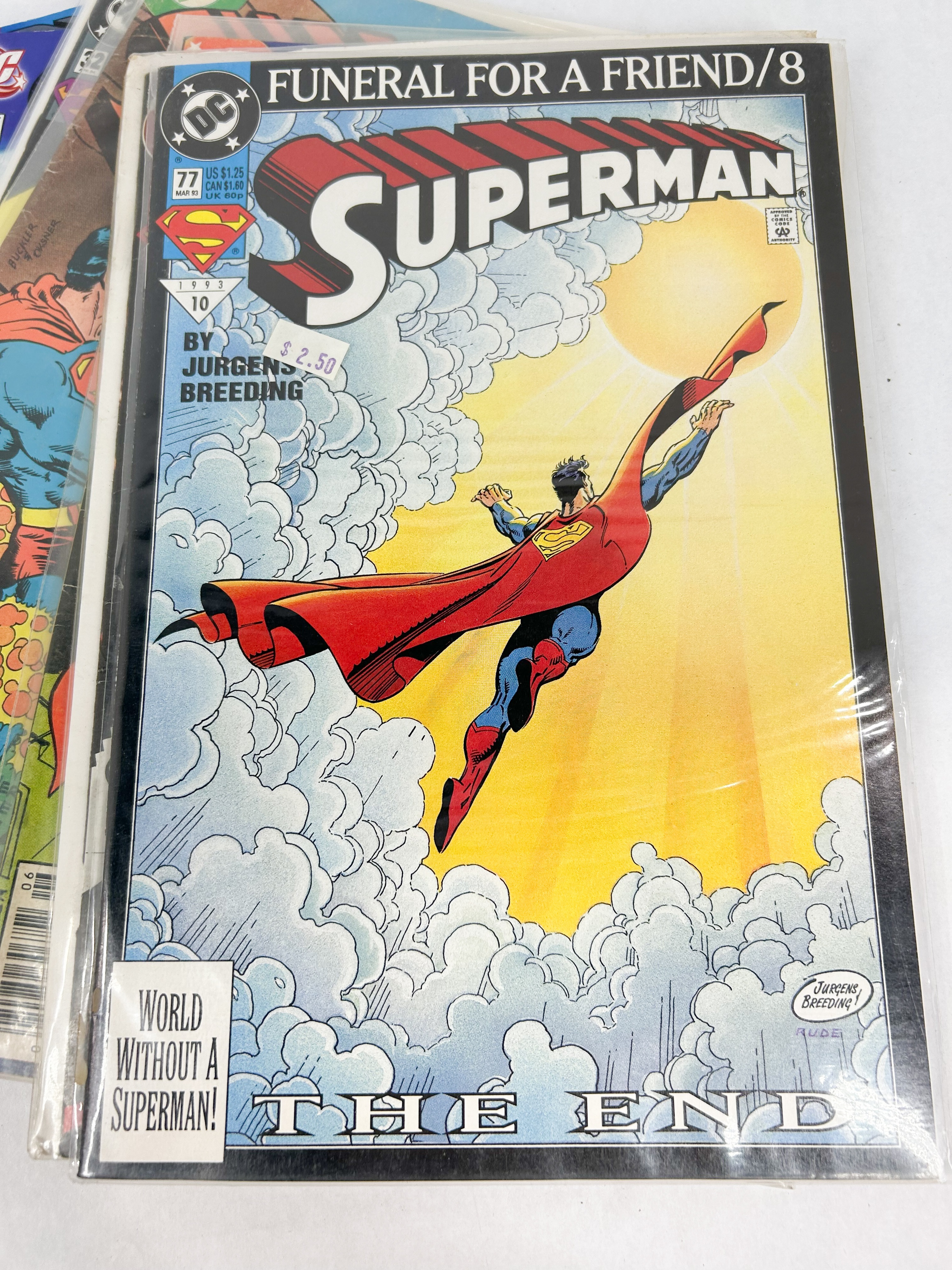 DC COMICS SUPERMAN COMIC BOOKS, 1977-2020