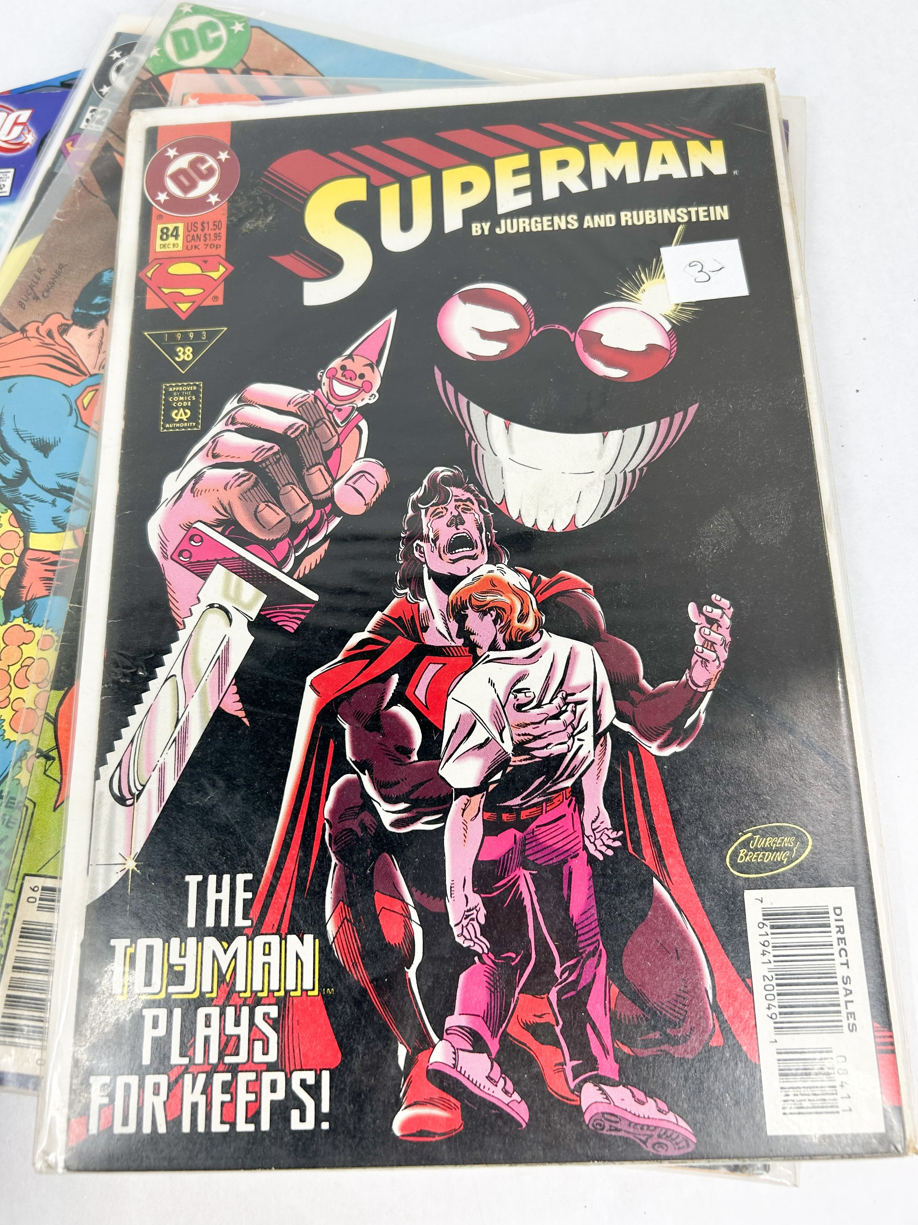 DC COMICS SUPERMAN COMIC BOOKS, 1977-2020