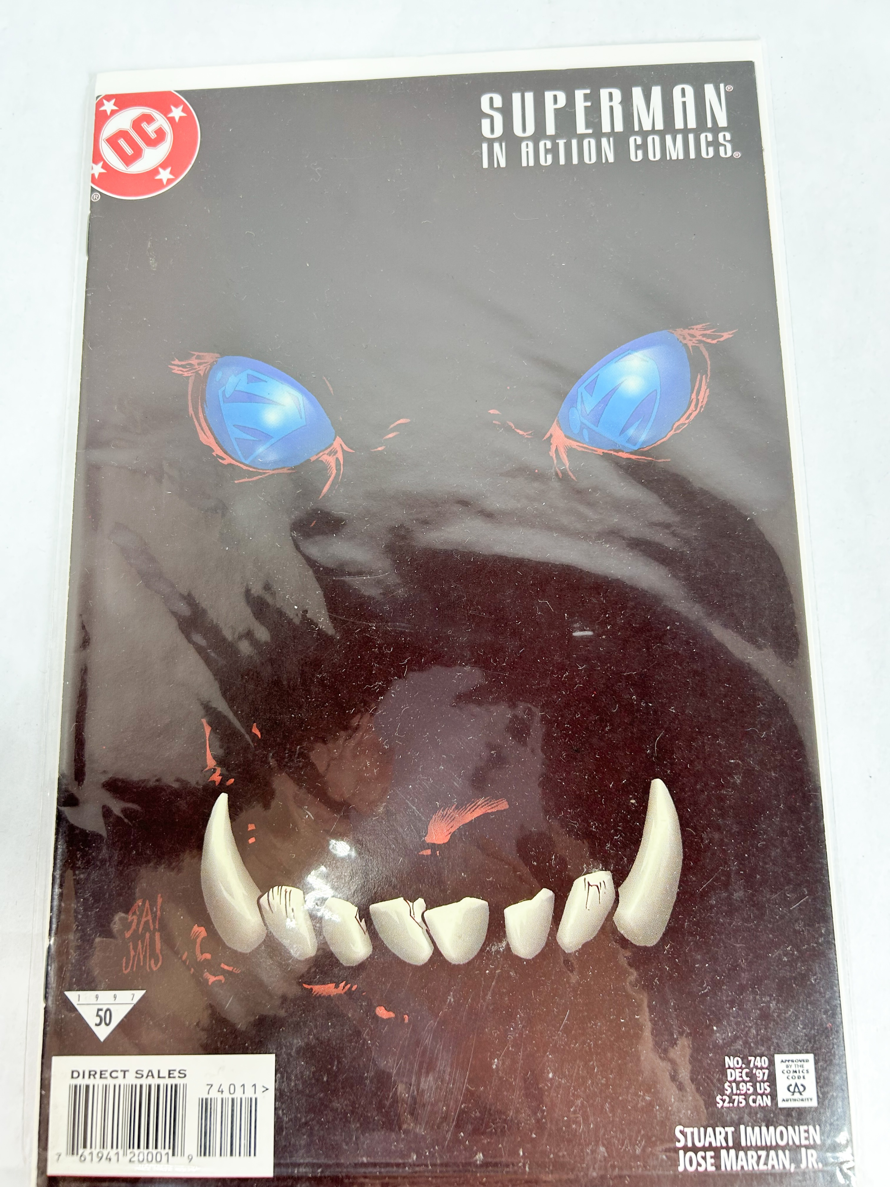 DC ACTION COMICS LOT 1990-1997