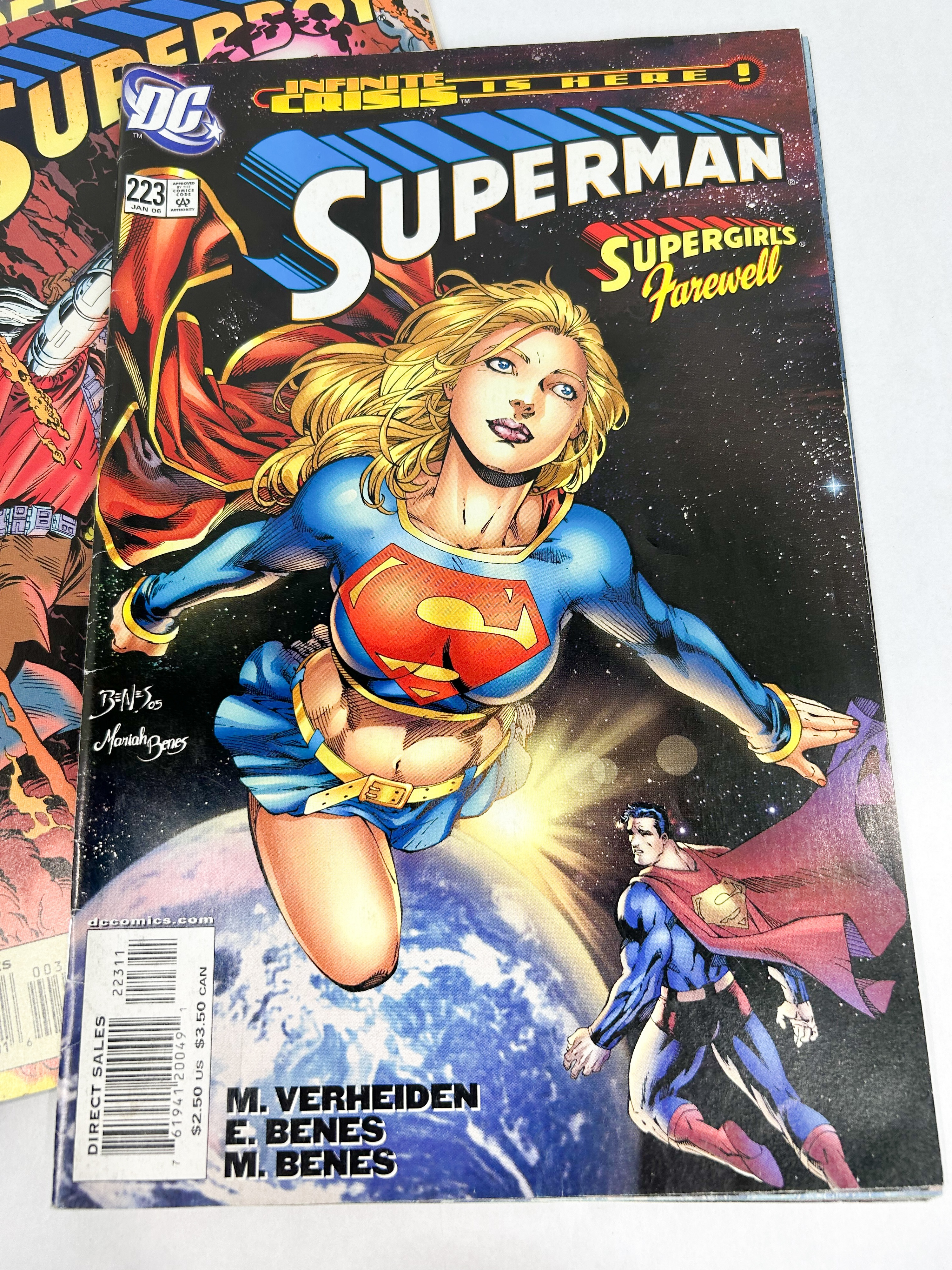 DC COMICS SUPERMAN COMIC BOOKS, 1991-2010
