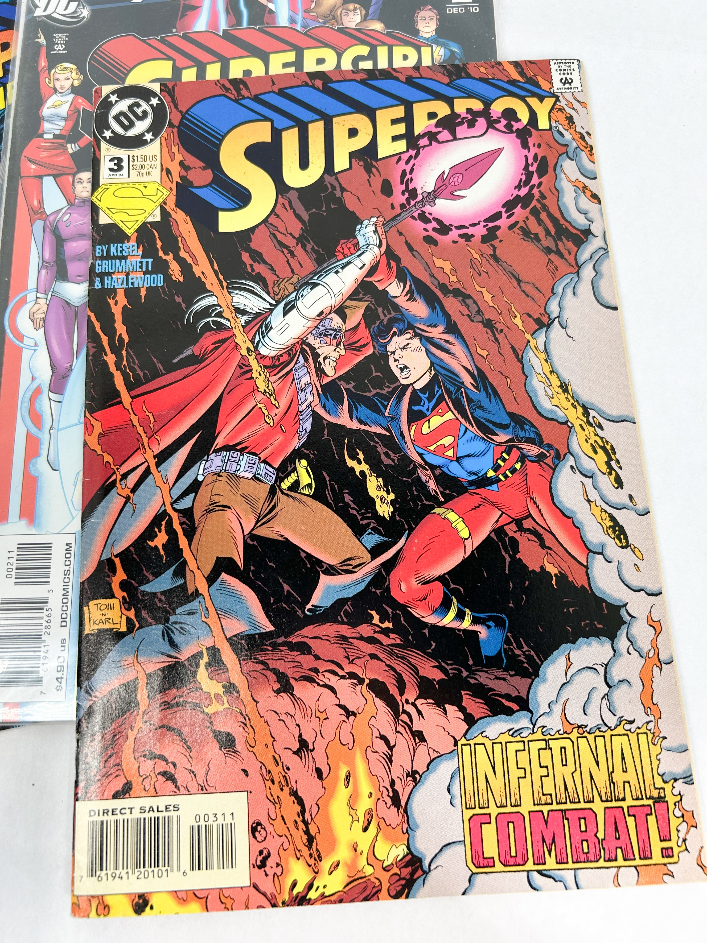 DC COMICS SUPERMAN COMIC BOOKS, 1991-2010
