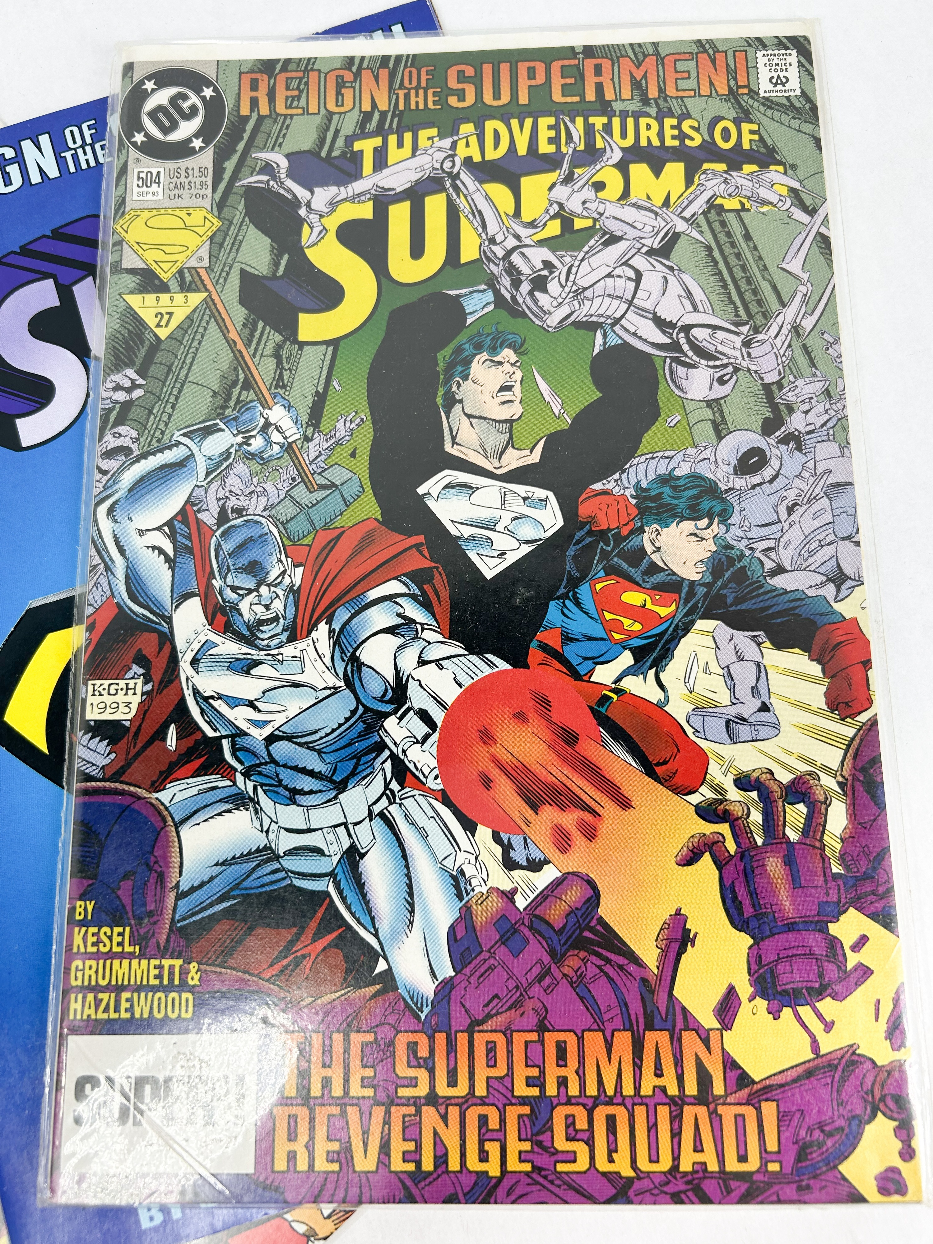 DC COMICS SUPERMAN ISSUES 1993