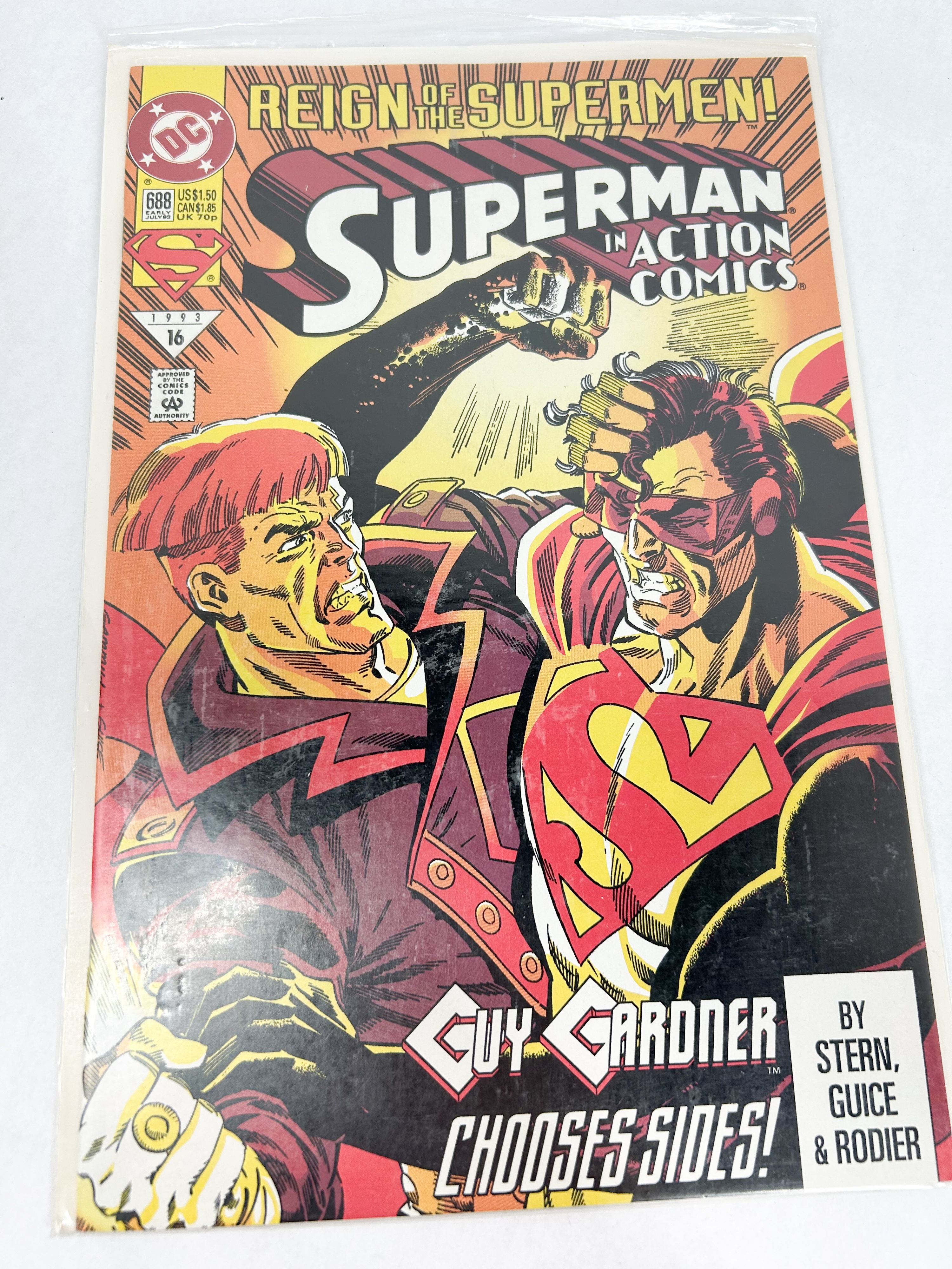 DC COMICS SUPERMAN ISSUES 1993