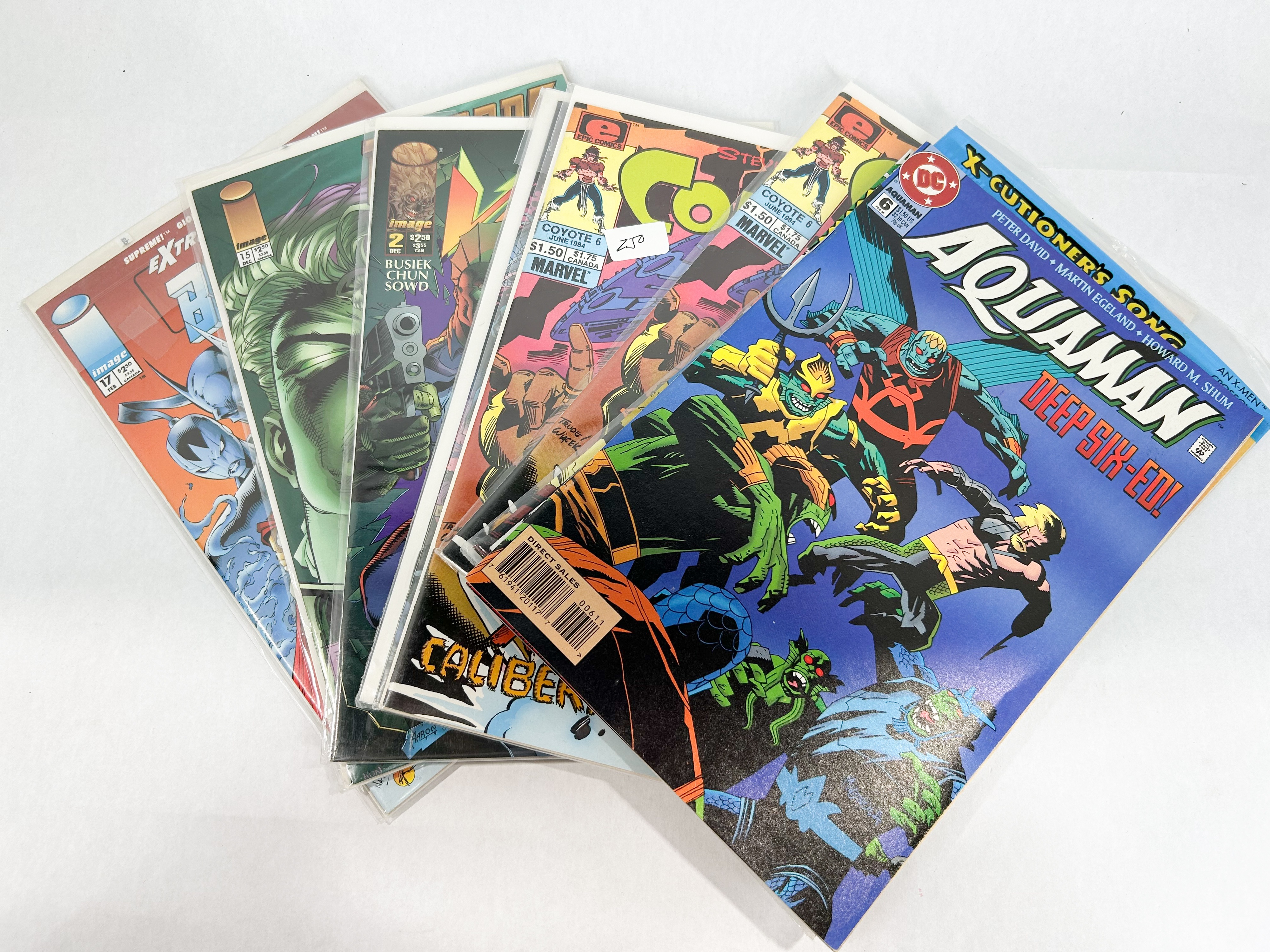 MARVEL AND DC COMIC BOOKS, 1984–1995
