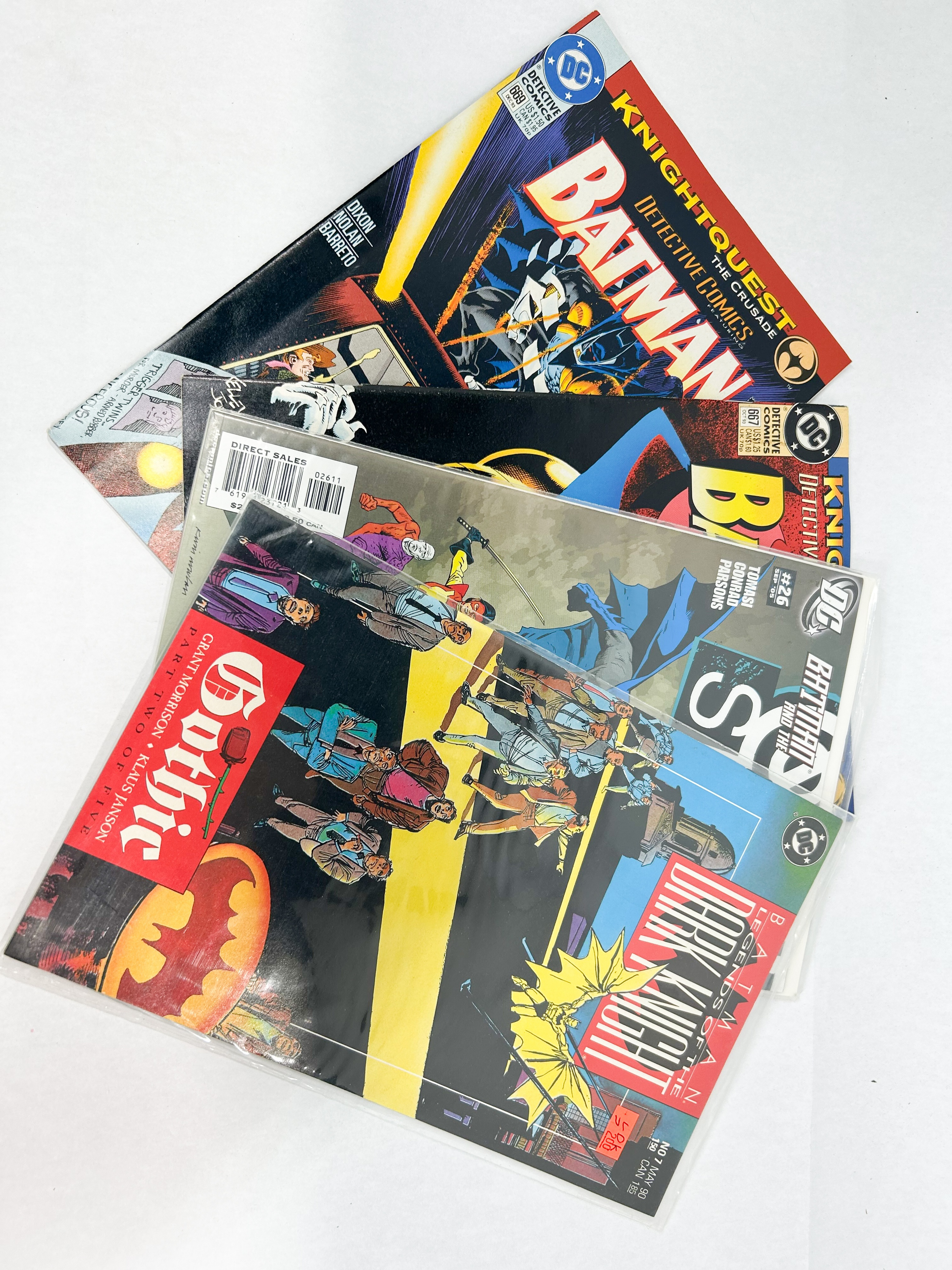 DC COMICS BATMAN COMIC BOOKS 1990-2005