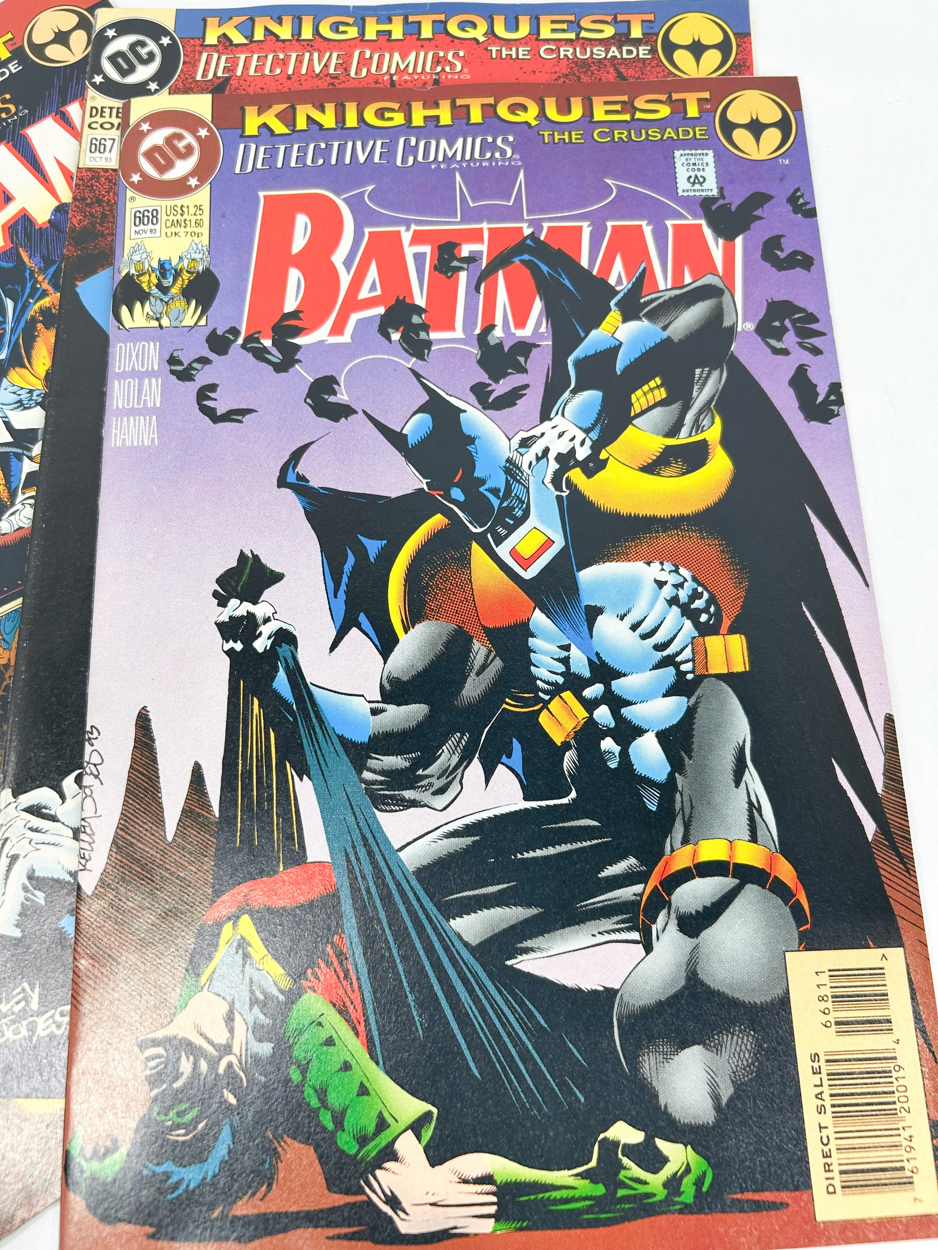 DC COMICS BATMAN COMIC BOOKS 1990-2005