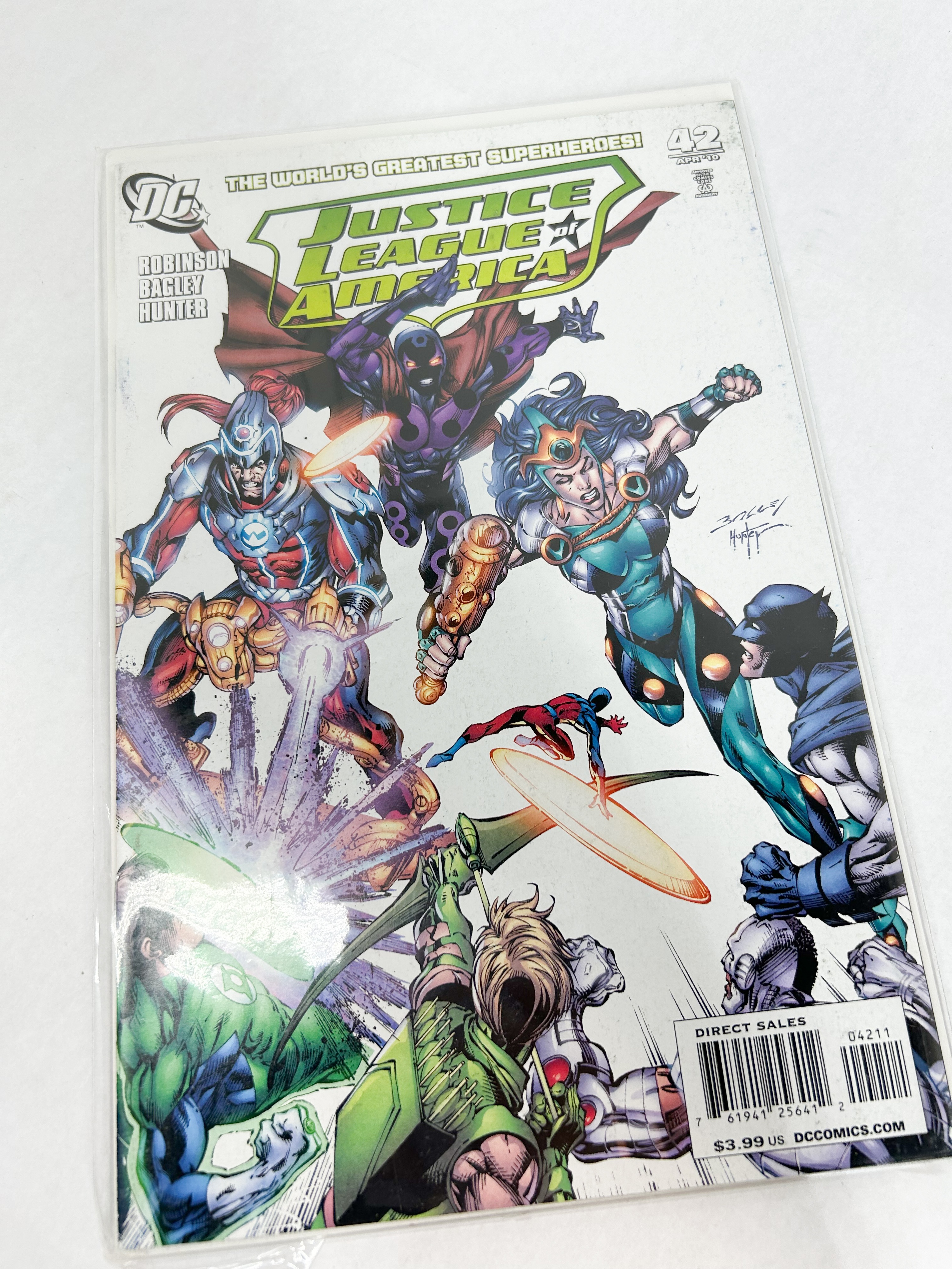 DC COMICS THREE JLA COMIC BOOKS 1997-2010