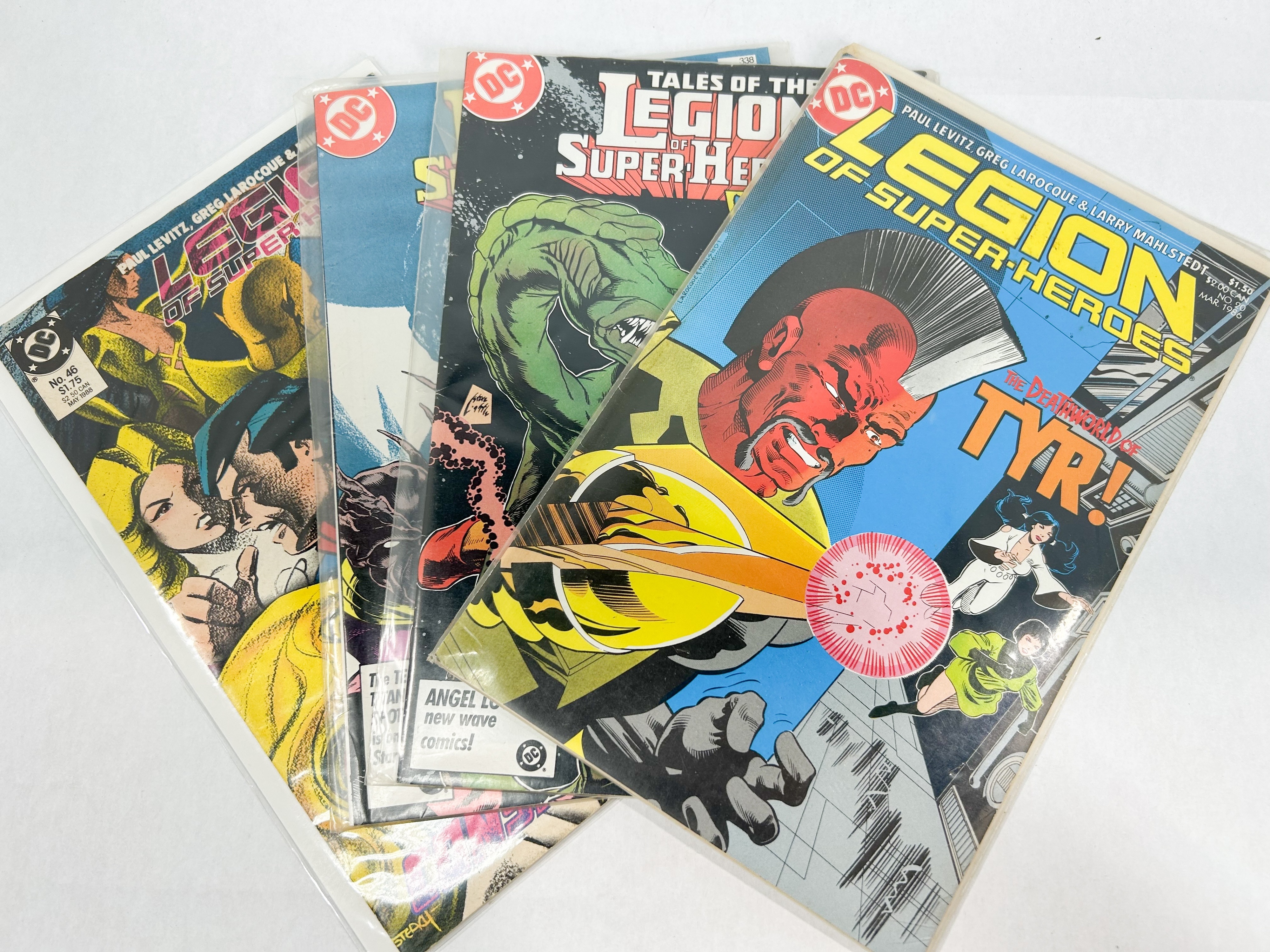 DC COMICS LEGION OF SUPER-HEROES GROUP, 1986-1988