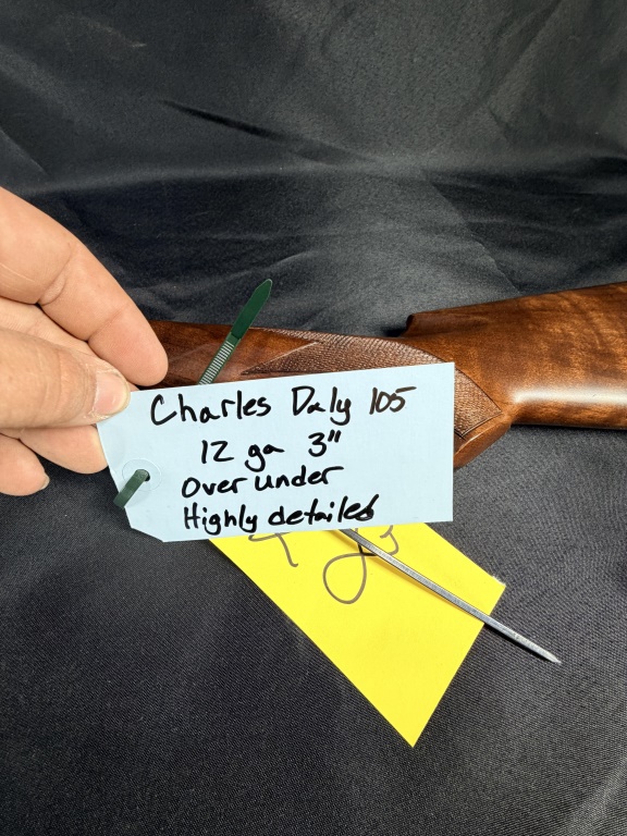 CHARLES DALY 105 12 GA 3" OVER UNDER HIGHLY