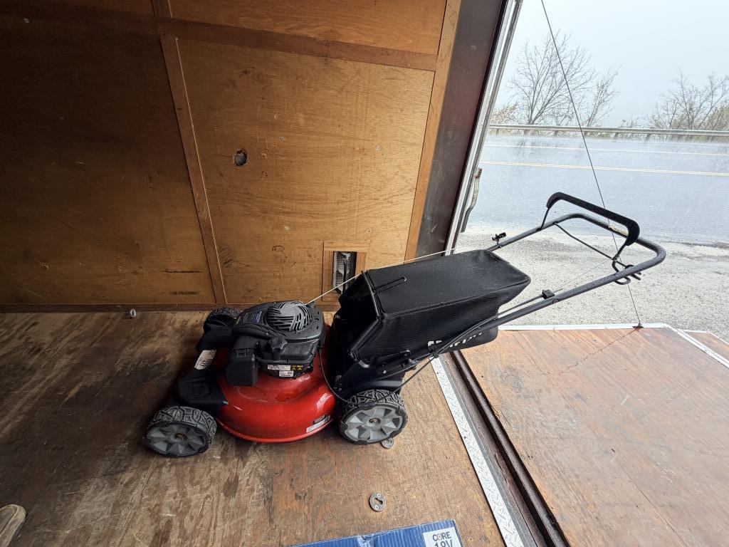 TORO 140CC PUSH MOWER SELF PROPELLED & BAGGER