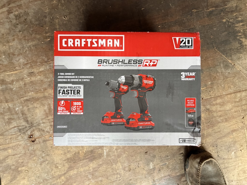 CRAFTSMAN V20 BRUSHLESS TOOL COMBO KIT
