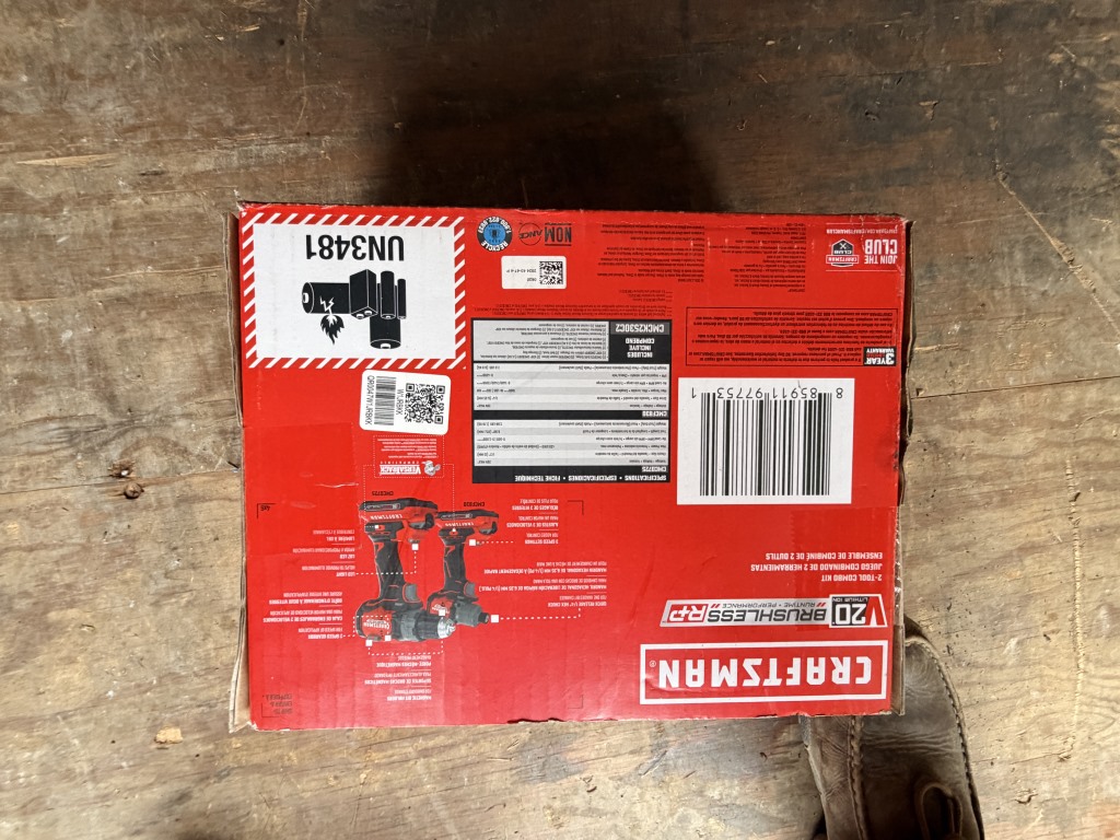 CRAFTSMAN V20 BRUSHLESS TOOL COMBO KIT