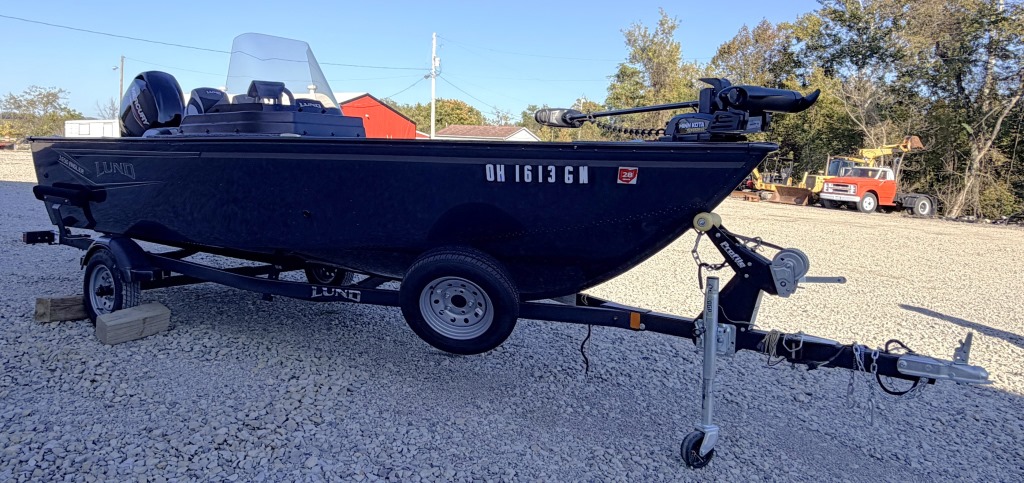 2024 LUND 1650 ANGLER W/ MERCURY 50HP