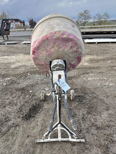 ELECTRIC CONCRETE MIXER