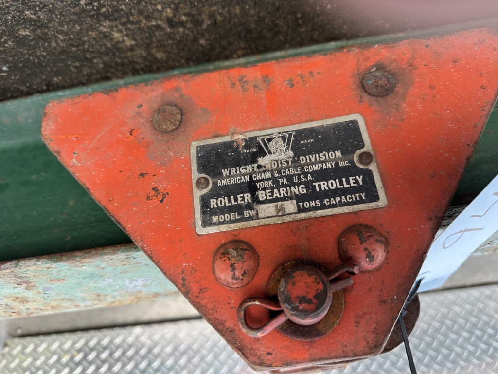 10FT I BEAM TROLLEY