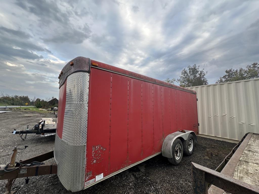 HALLWARK 16FT ENCLOSED TRAILER