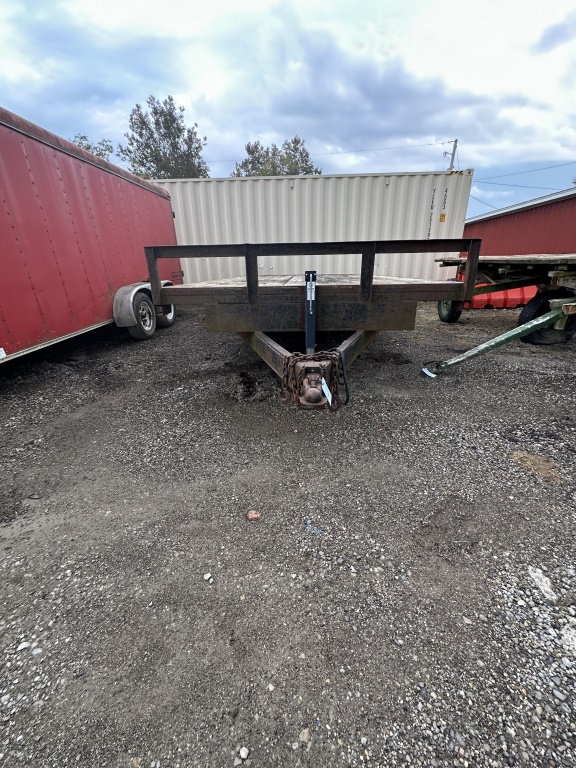 18FT DECKOVER BUMPER PULL TRAILER