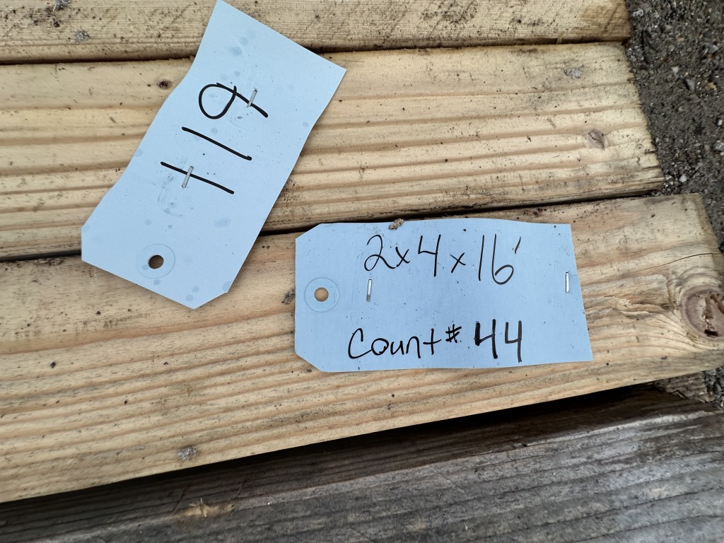 2X4X16' BOARDS