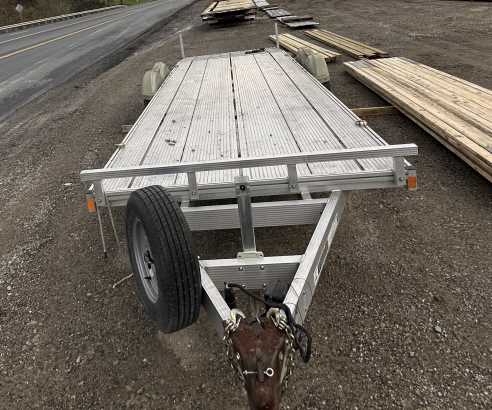 22' TRITON ALUMINUM BUMPER PULL TRAILER