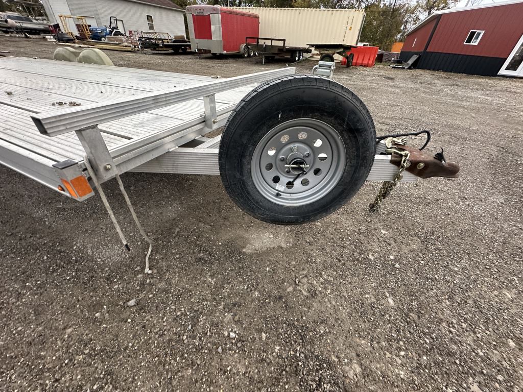 22' TRITON ALUMINUM BUMPER PULL TRAILER