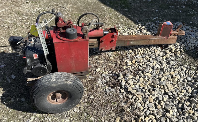 Gas Pull Behind Wood Splitter