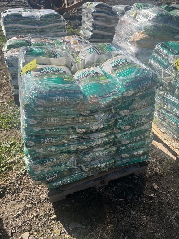 Lot 77: STARTER LAWN FOOD SKID