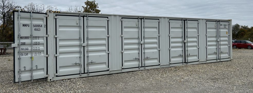 Lot 519: 40FT CONTAINER HIGH CUBED