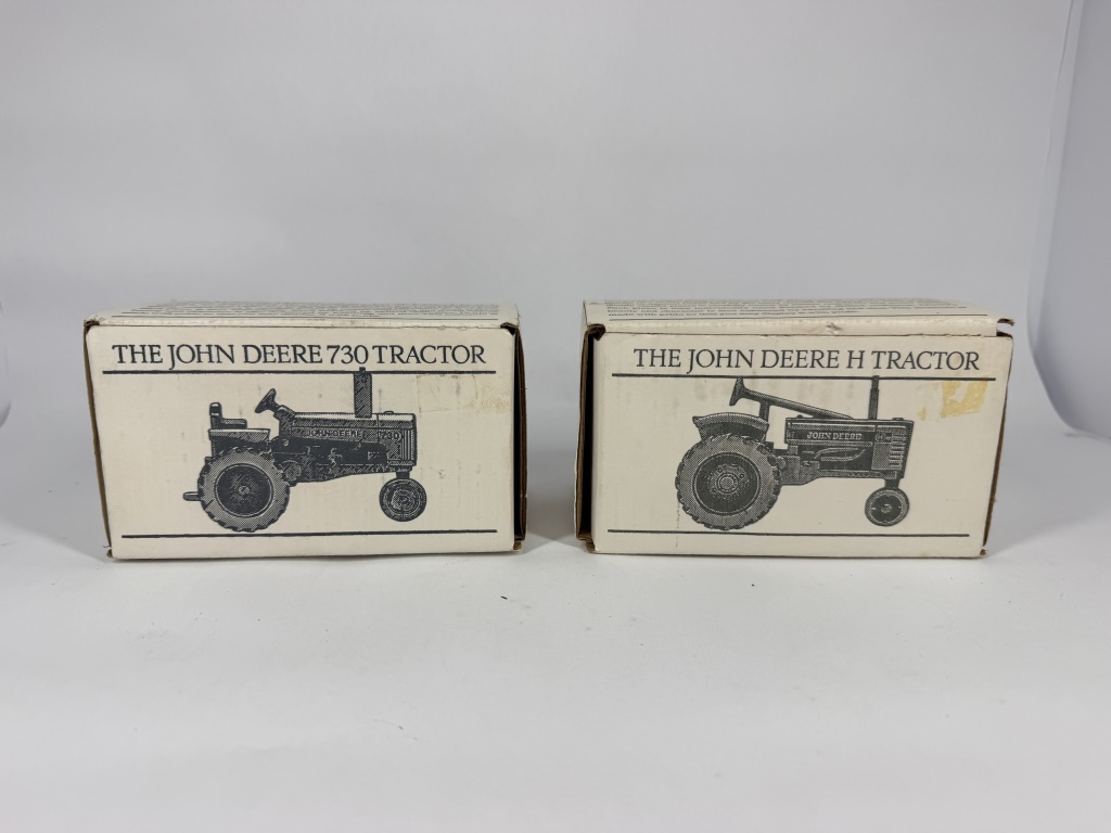 John Deere 730 & H Pewter Historic Collections