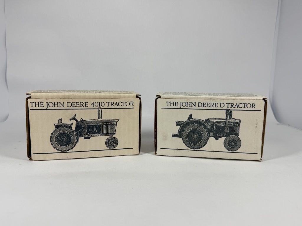 John Deere 4010 & D Pewter Historic Collections