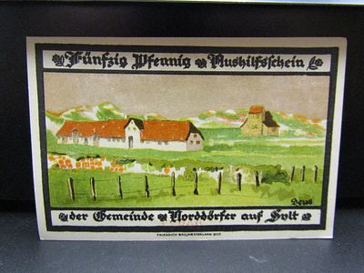 1921 German 50 Pfennig Note. Beautiful Crisp UNC Note Condition Yes, we will ship this item, we 