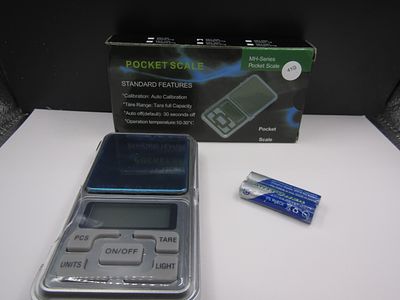 NEW IN BOX LED Lighted Pocket Scale, Great for Coins and Jewelry. Auto Calibration, Multi Units. 
