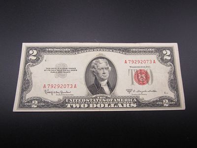 1953-C Red Seal $2 Note. GEM CRISP UNC Condition Yes, we will ship this item, we provide in 