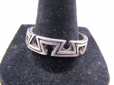 Sterling Silver Size 12 Design Ring Condition Yes, we will ship this item, we provide in house 