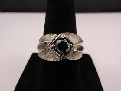 Sterling Silver Size 6 Vintage Hematite Ring Condition Yes, we will ship this item, we provide 
