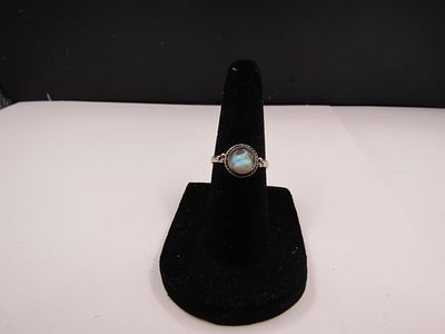 Sterling Silver Size 5 Vintage Rainbow Moonstone Ring Condition Yes, we will ship this item, we 