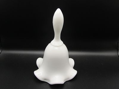 Vintage Fenton White Milk Glass Bell 7" Condition Yes, we will ship this item, we provide in 