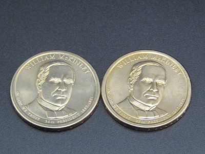 2013 P,D Gem BU William McKinley Presidential Golden Dollars Condition Yes, we will ship this 