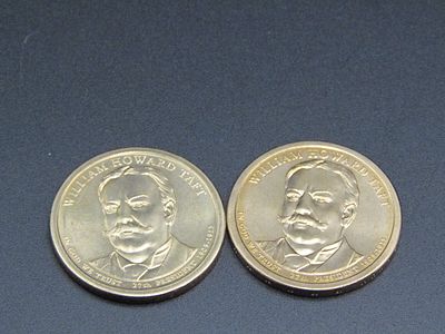 2013 P,D Gem BU William Howard Taft Presidential Golden Dollars Condition Yes, we will ship 