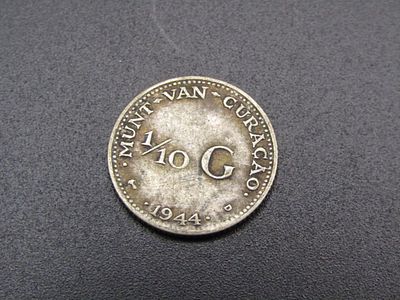 1944D Netherlands Silver 1/10 Gulden Condition Yes, we will ship this item, we provide in house 