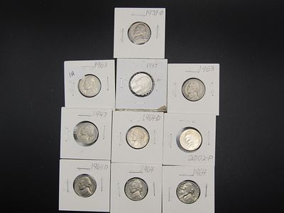 10 Mixed Date Uncirculated Jefferson Nickels. Condition Yes, we will ship this item. We offer 
