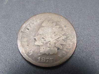 1875 SEMI KEY Indian Head Cent, Low Mintage. Condition Yes, we will ship this item. We offer 