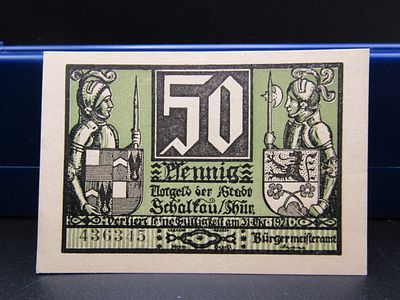 1921 German 50 Pfennig Note, Tough Post WWI Currency. Condition Yes, we will ship this item. We 