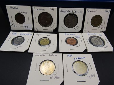 10 Carded Mixed World Coins. Condition Yes, we will ship this item. We offer in-house shipping 