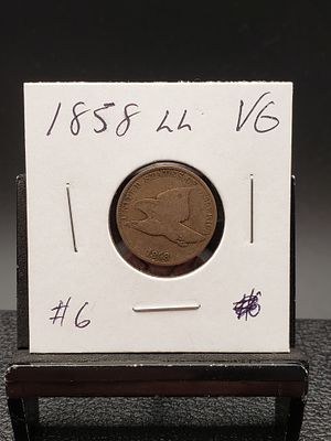 1858 Large Letters Flying Eagle Cent, Nice Type 1c. Condition Yes, we will ship this item. We 