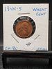 1944-S CH BU Lincoln Wheat Cent, WWII Era, MS. Shell Brass
Condition 
Yes, we will ship this Image - 2
